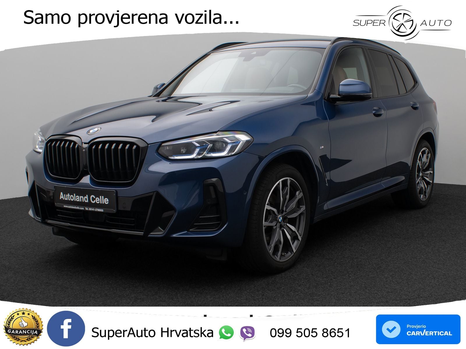 BMW X3 20d xDrive Steptronic M Sport LED+GR SJED+ACC
