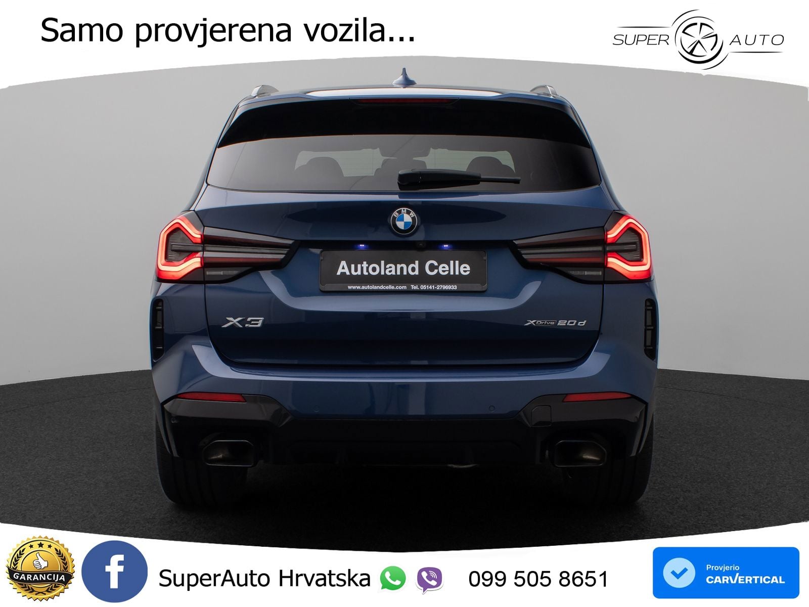 BMW X3 20d xDrive Steptronic M Sport LED+GR SJED+ACC