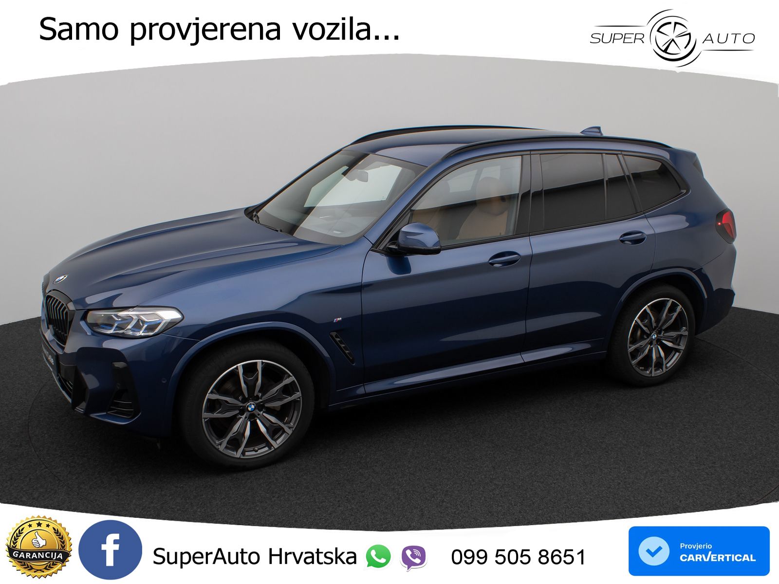 BMW X3 20d xDrive Steptronic M Sport LED+GR SJED+ACC