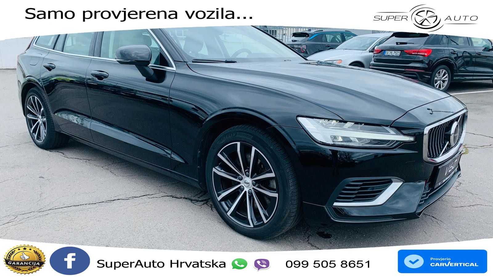 Volvo V60 2.0 T8 AWD Geartronic LED+GR SJED+ACC