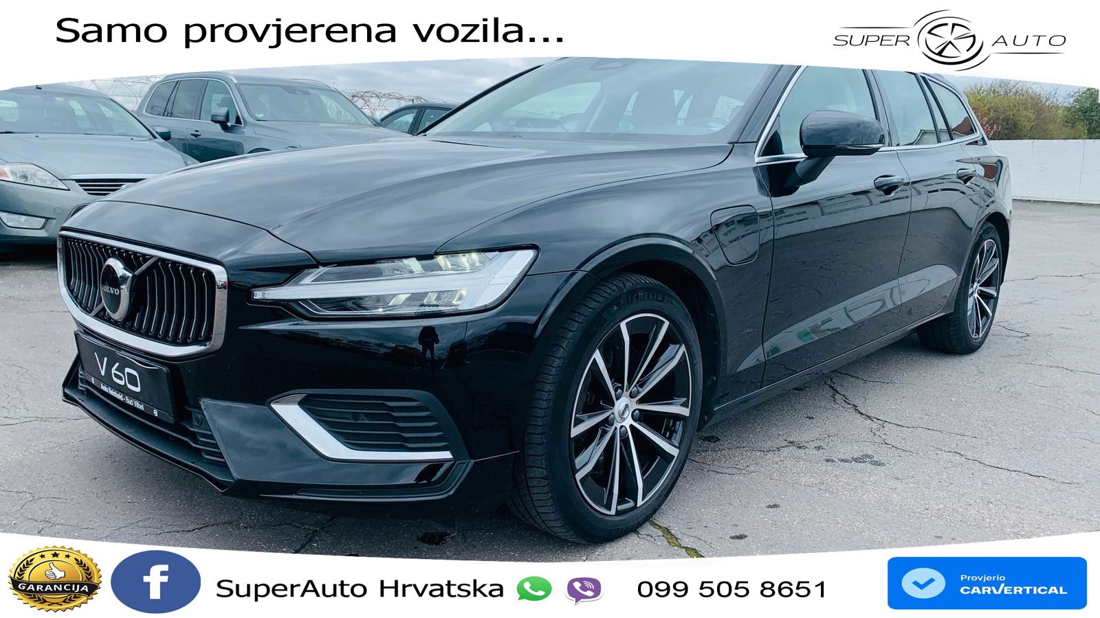 Volvo V60 2.0 T8 AWD Geartronic LED+GR SJED+ACC