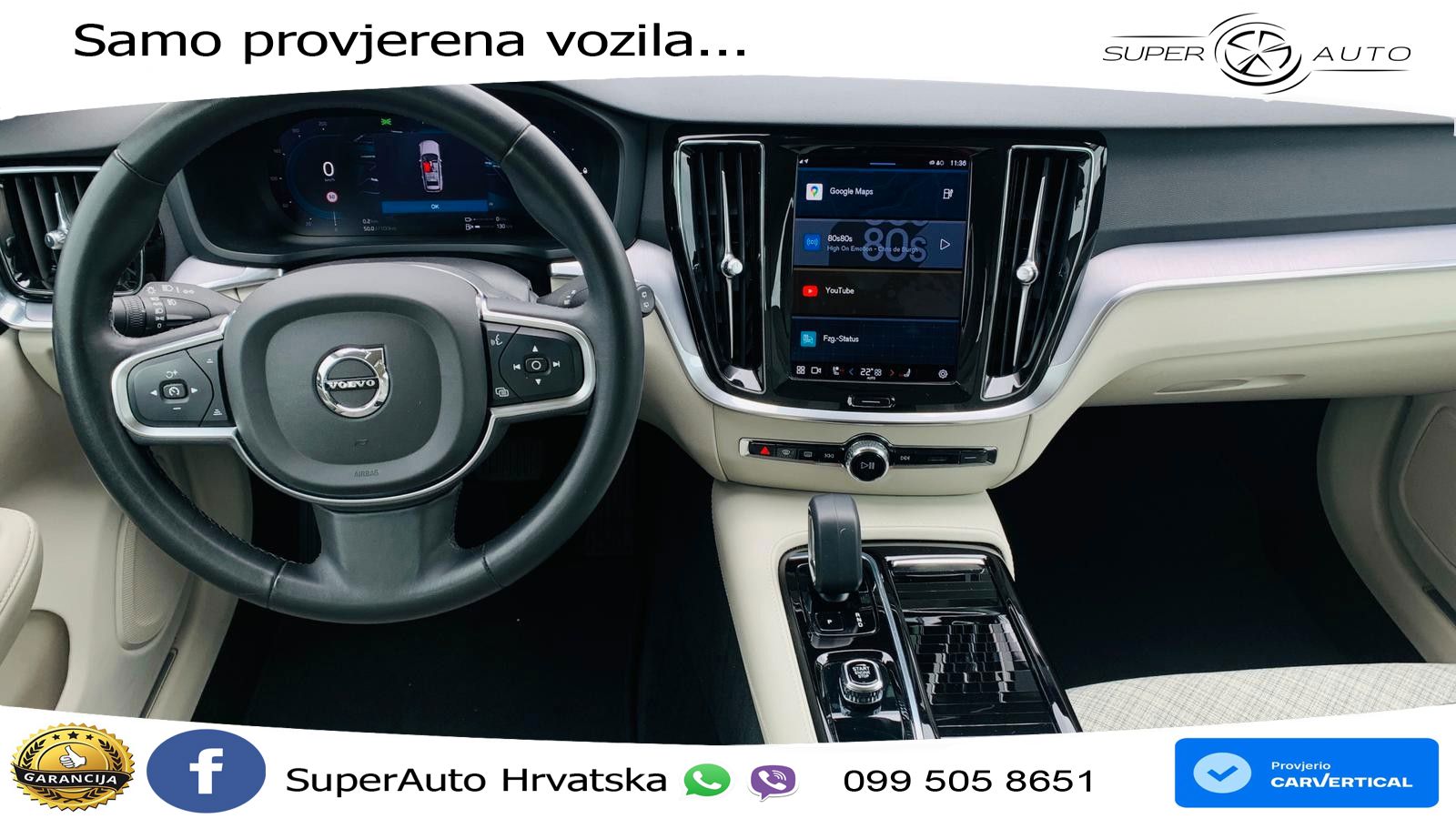 Volvo V60 2.0 T8 AWD Geartronic LED+GR SJED+ACC