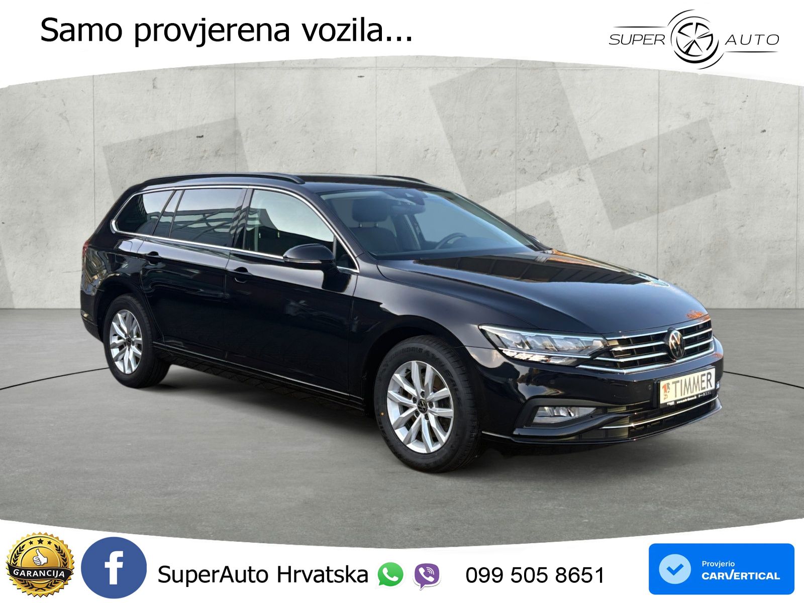Volkswagen Passat Variant 2.0 TDI (150 KS) DSG Business LED+GR SJED+ACC