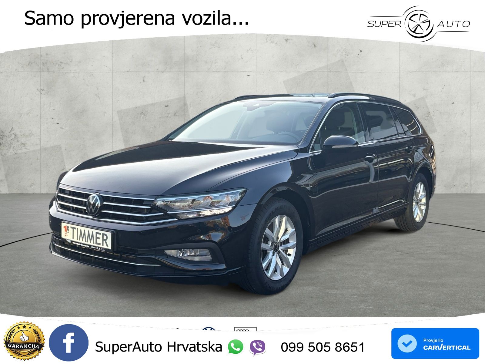 Volkswagen Passat Variant 2.0 TDI (150 KS) DSG Business LED+GR SJED+ACC