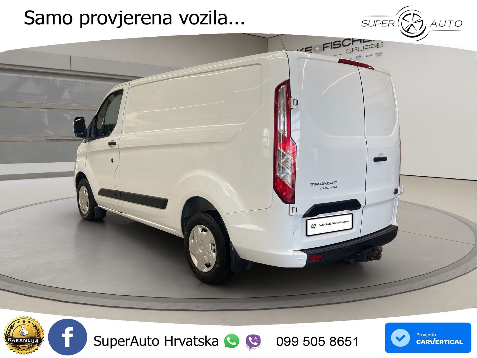 Ford Transit Custom Kasten 2.0 TDCi 280 L1 Trend PDC 105 KS