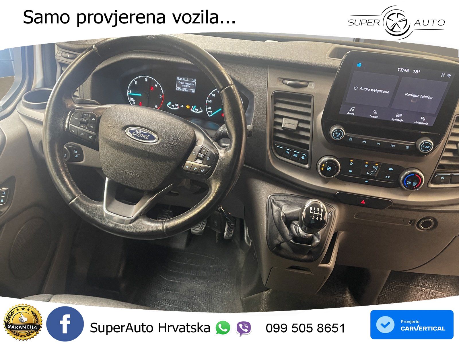 Ford Transit Custom Kasten 2.0 TDCi 280 L1 Trend PDC 105 KS