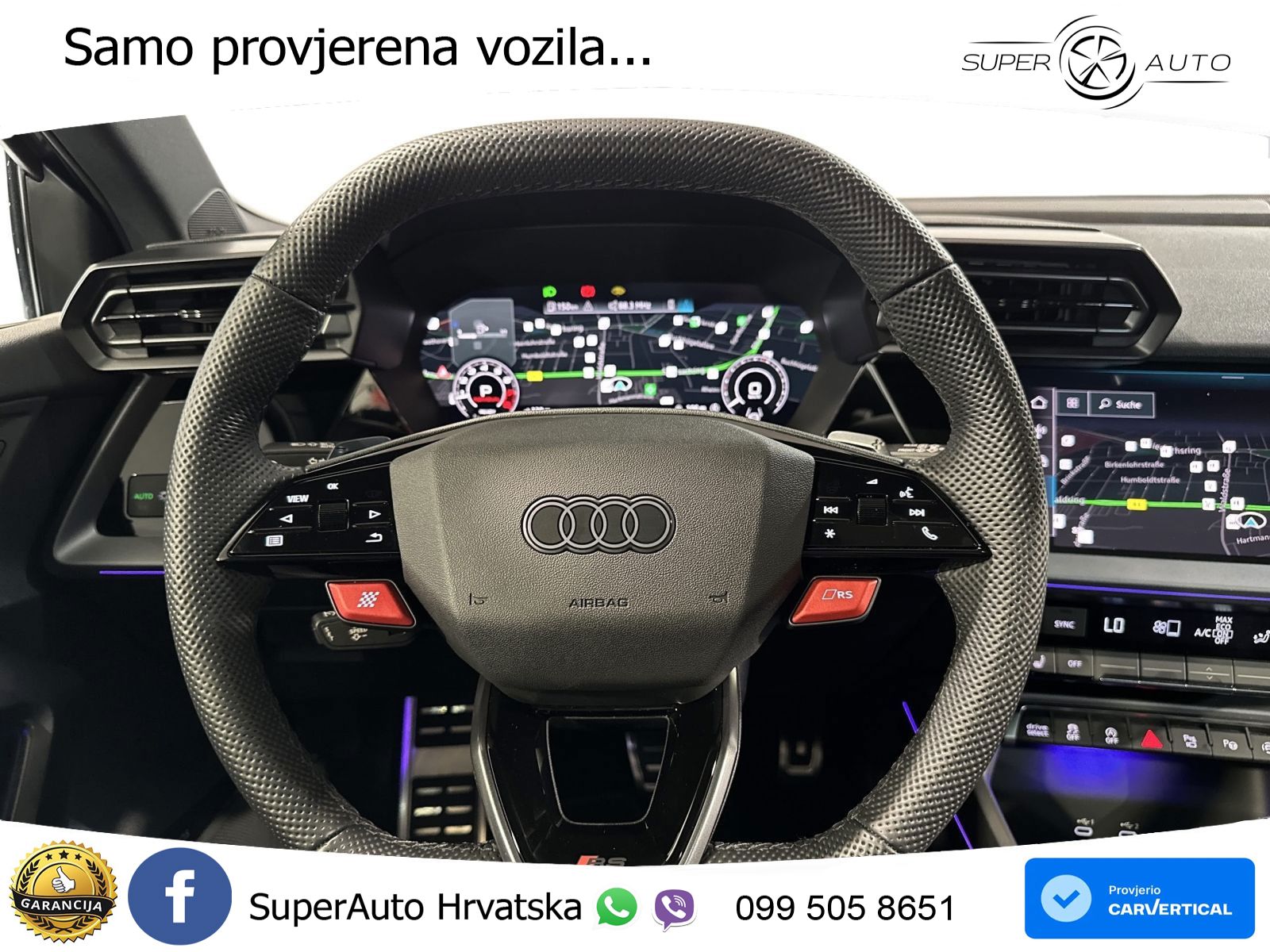 Audi RS3 Sedan 2.5 TFSI (400 KS) quattro S tronic LED+GR SJED+ACC