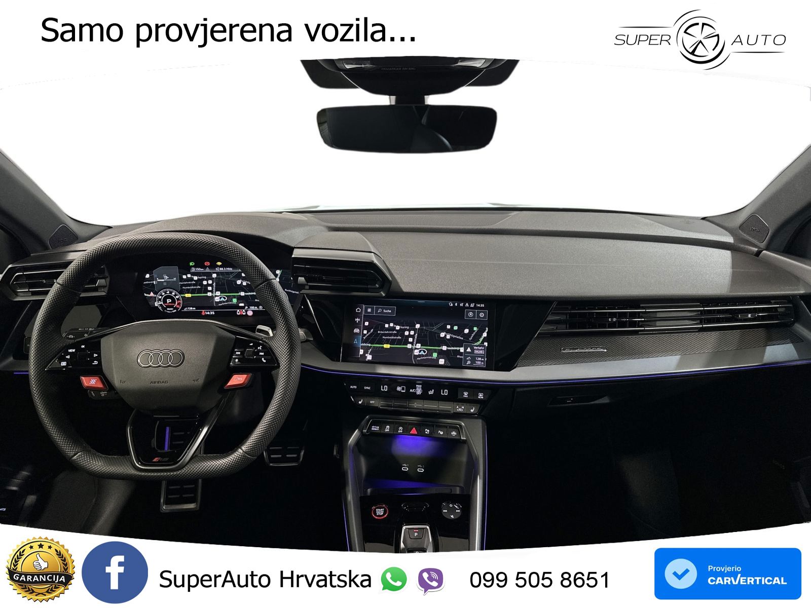 Audi RS3 Sedan 2.5 TFSI (400 KS) quattro S tronic LED+GR SJED+ACC