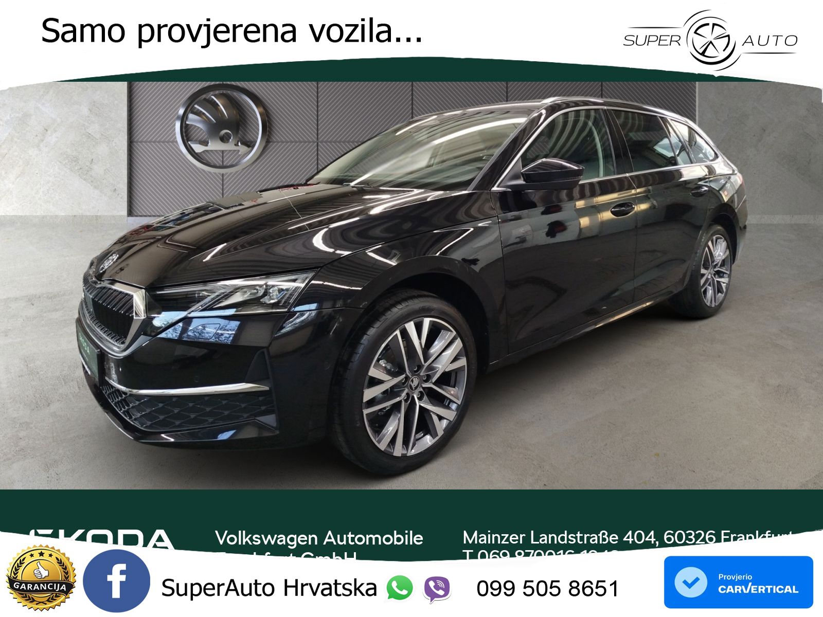 Škoda Octavia Combi 1.5 TSI (150 KS) DSG LED+GR SJED+ACC