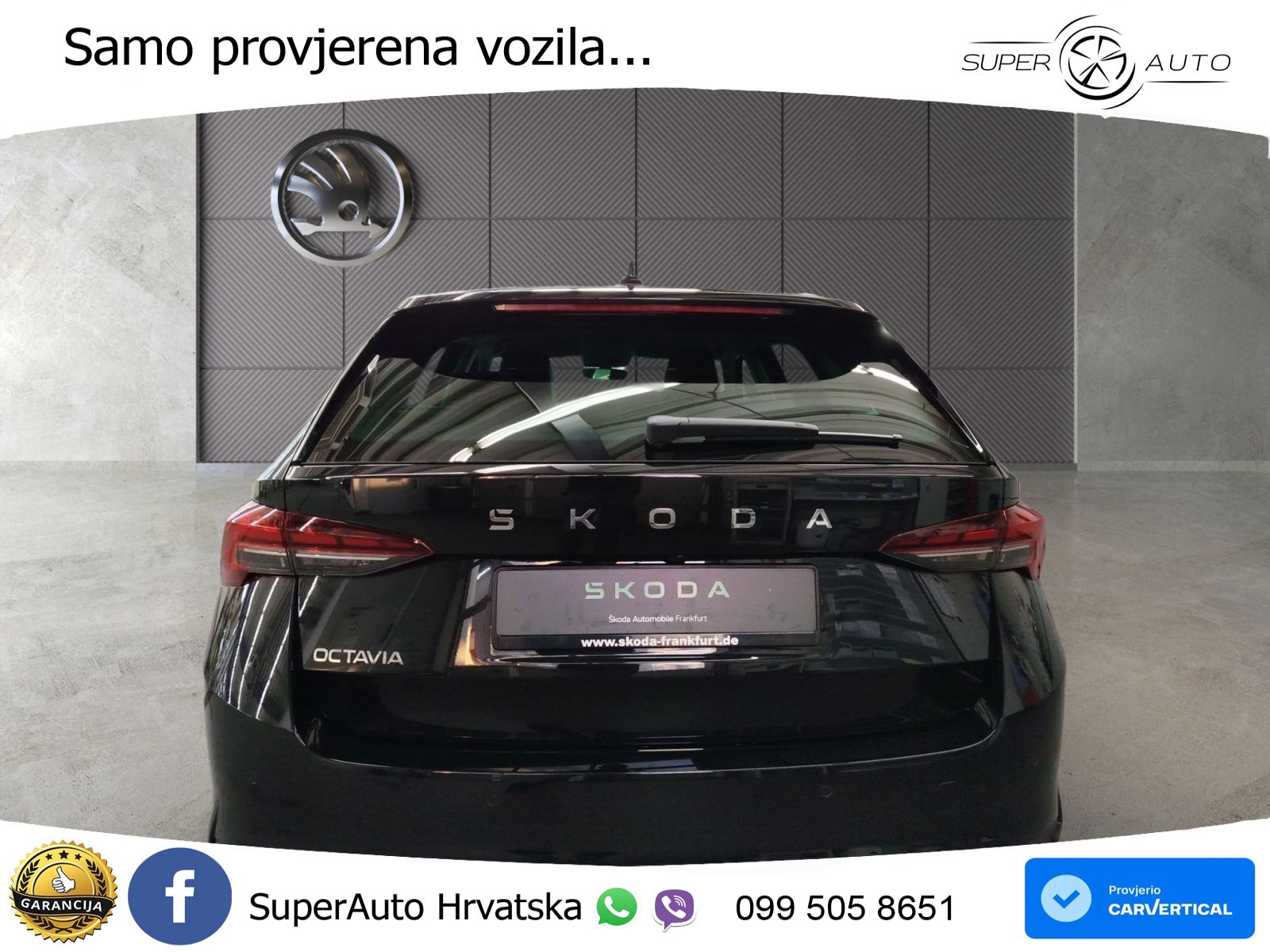 Škoda Octavia Combi 1.5 TSI (150 KS) DSG LED+GR SJED+ACC
