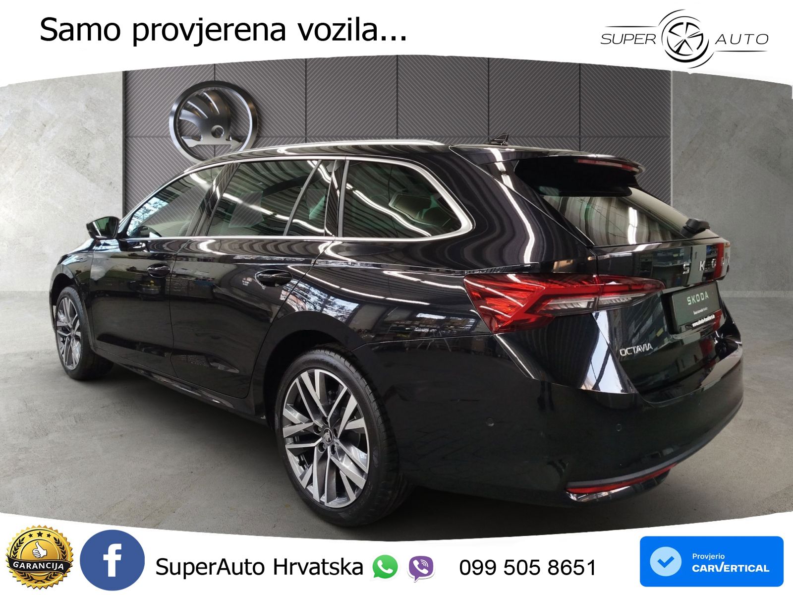 Škoda Octavia Combi 1.5 TSI (150 KS) DSG LED+GR SJED+ACC