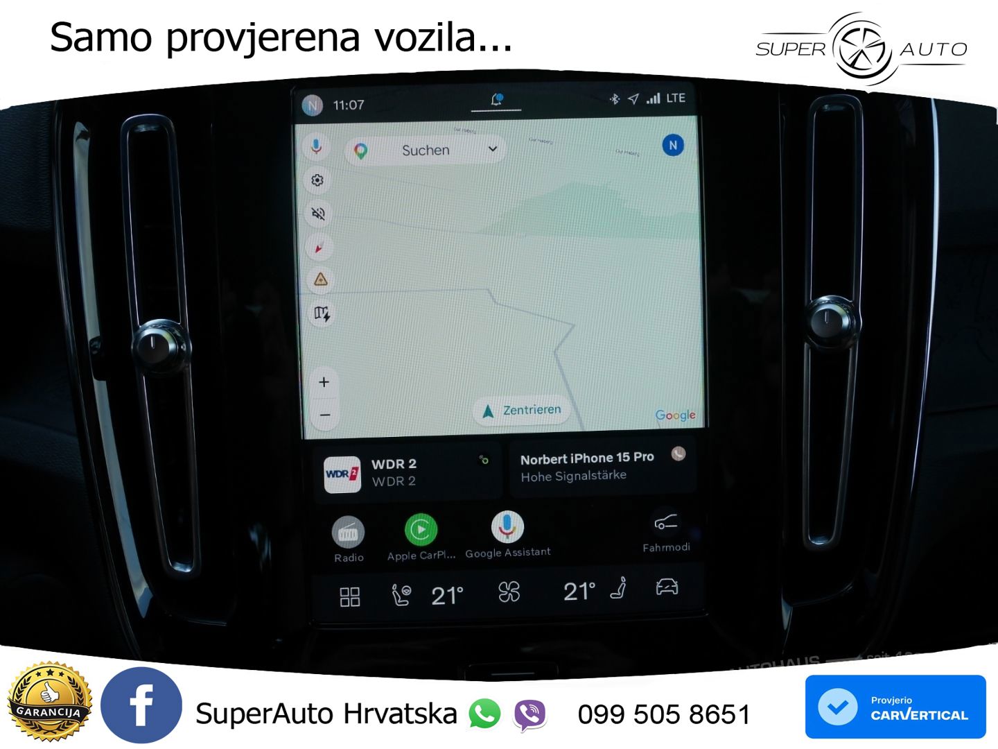 Volvo XC40 Recharge 69 kWh 231 KS Single Motor