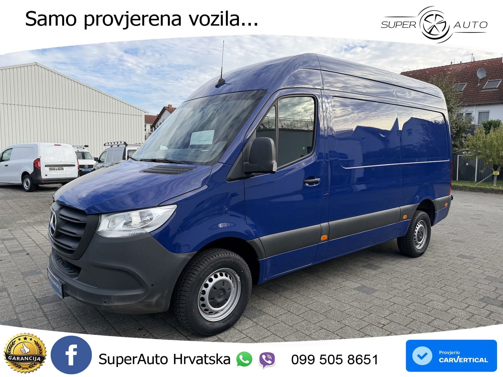 Mercedes-Benz Sprinter 317 CDI 3,5 t Kasten Hochdach 9G MBUX 3 170 KS