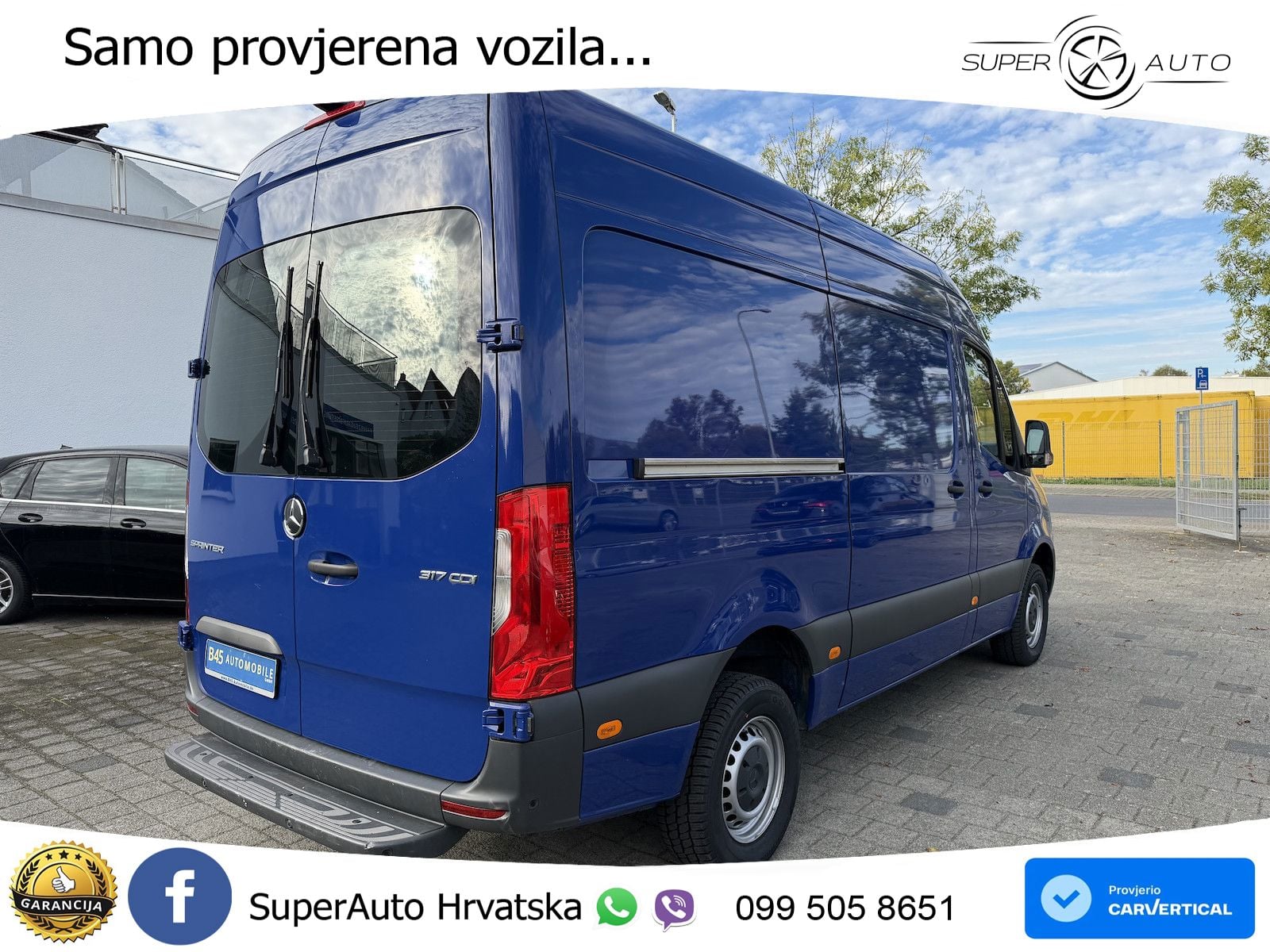 Mercedes-Benz Sprinter 317 CDI 3,5 t Kasten Hochdach 9G MBUX 3 170 KS