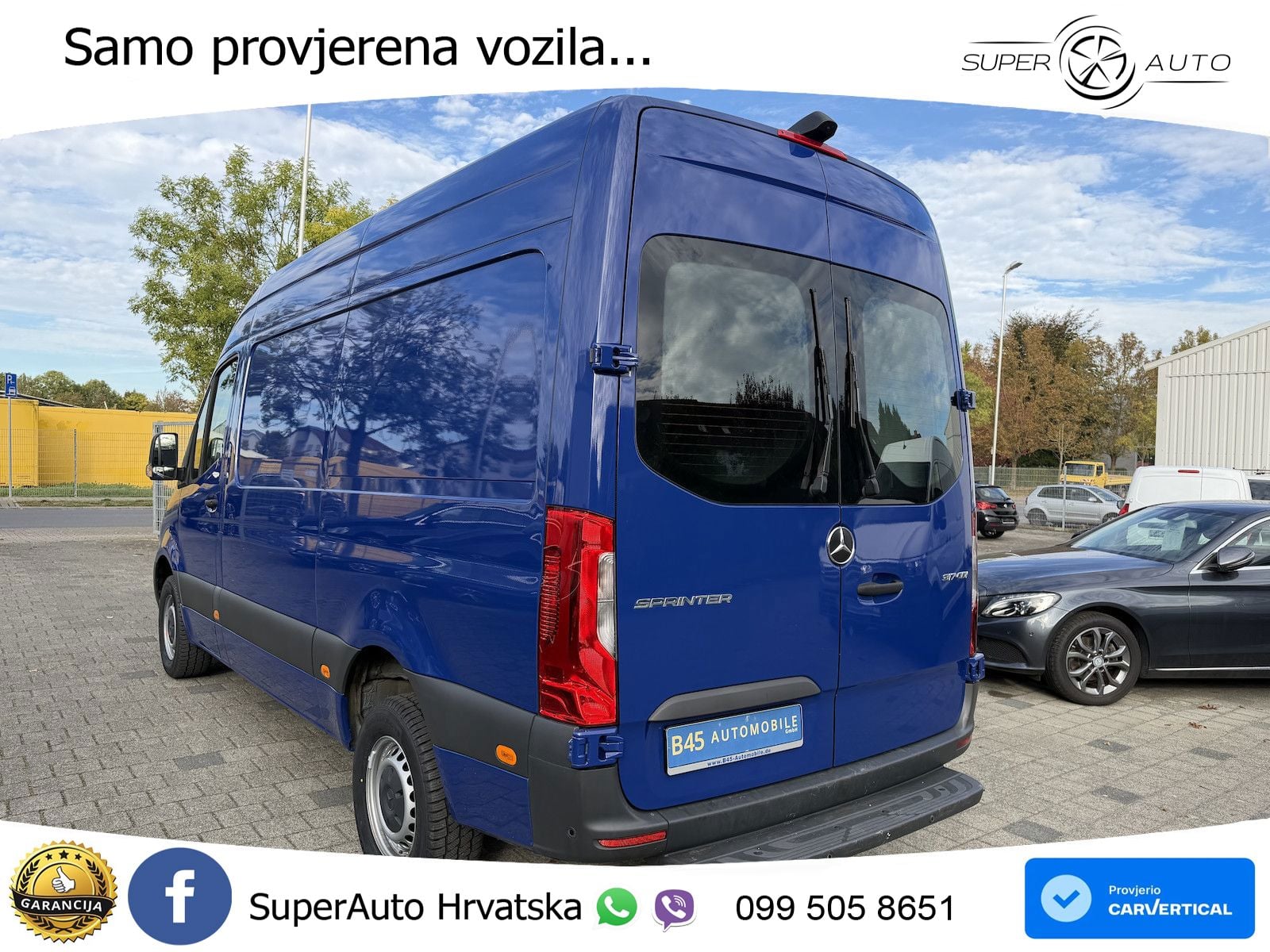 Mercedes-Benz Sprinter 317 CDI 3,5 t Kasten Hochdach 9G MBUX 3 170 KS
