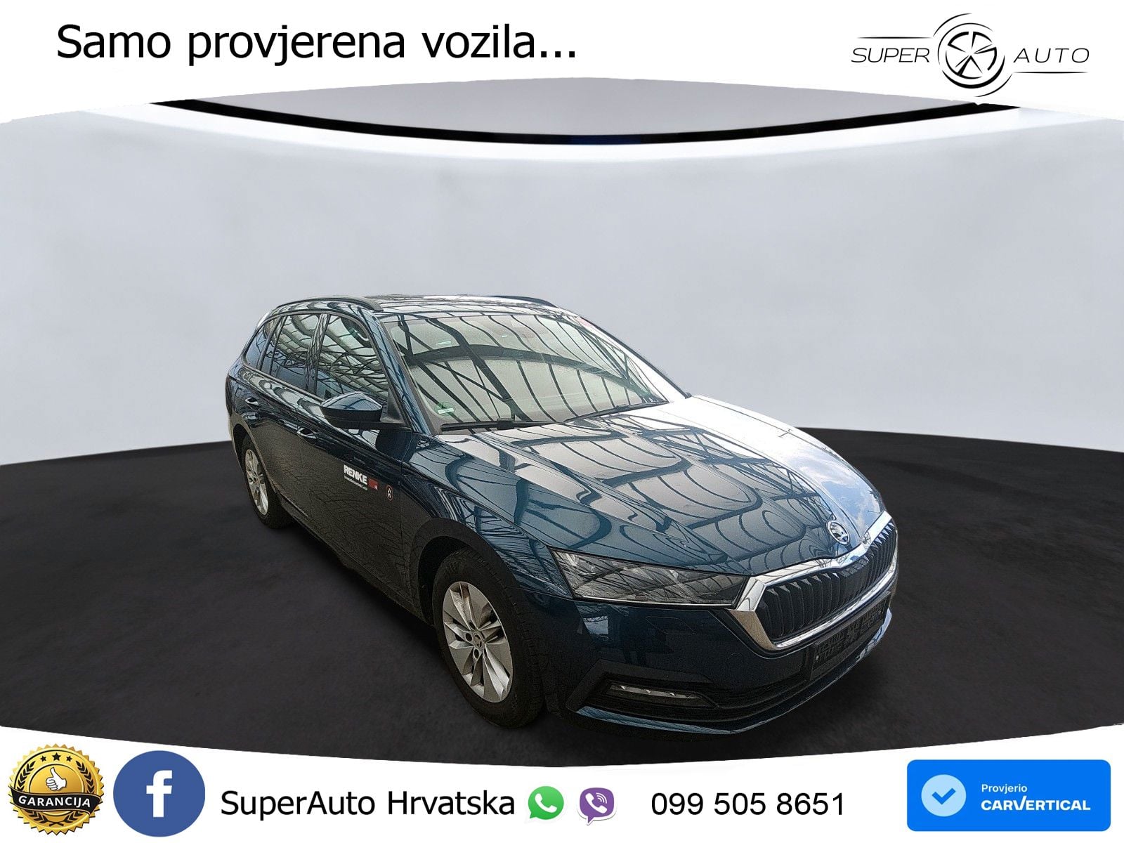 Škoda Octavia Combi 2.0 TDI (150 KS) DSG LED+GR SJED+ACC
