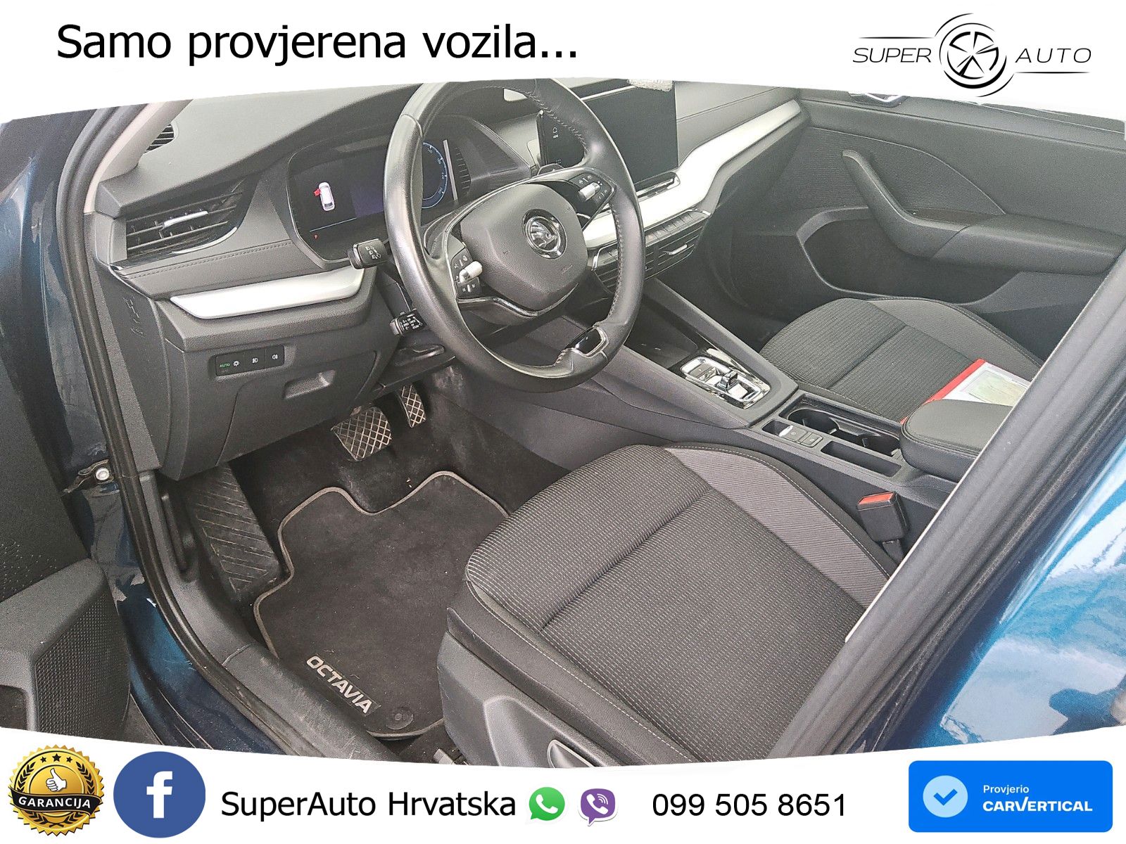Škoda Octavia Combi 2.0 TDI (150 KS) DSG LED+GR SJED+ACC
