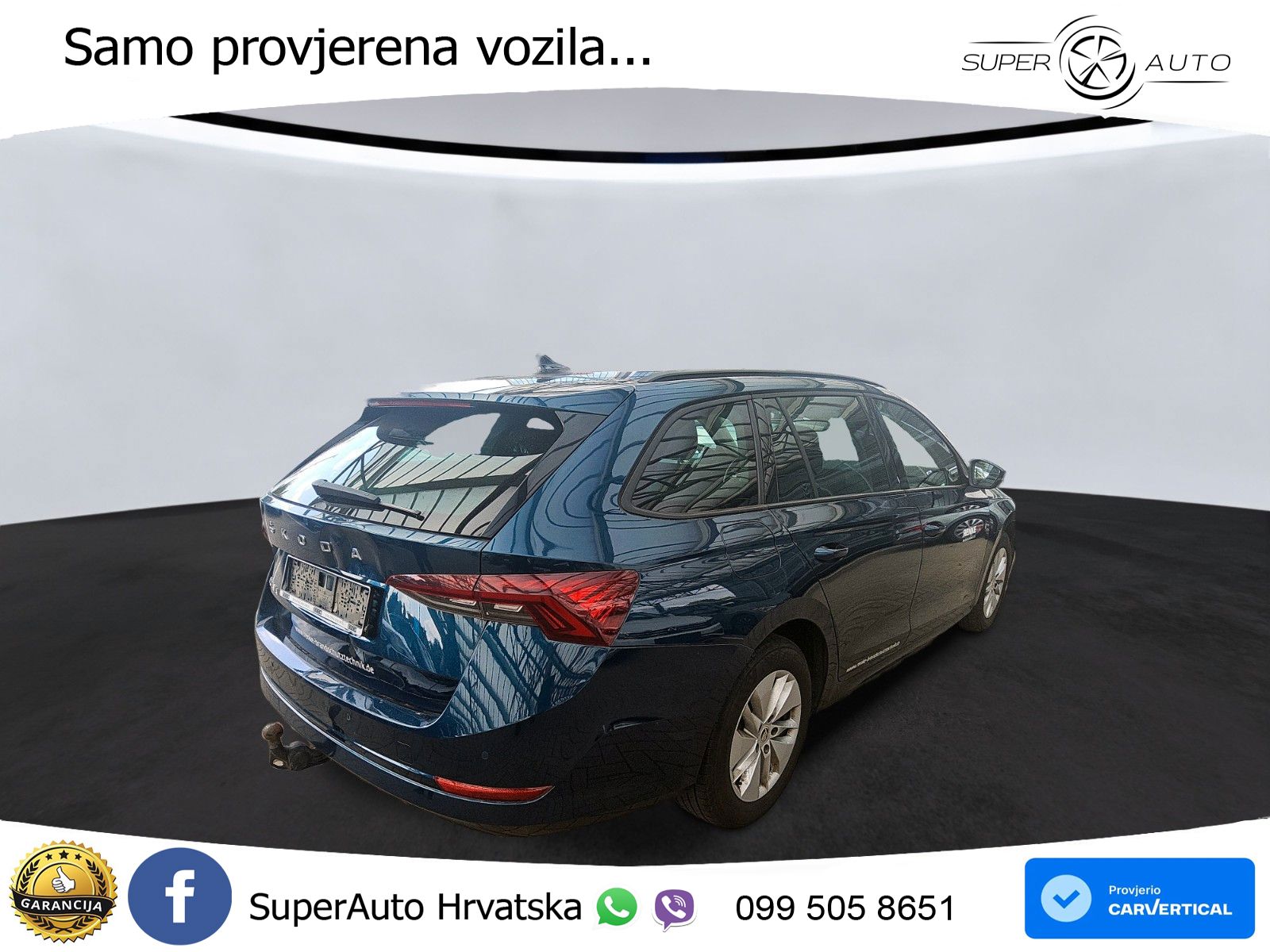 Škoda Octavia Combi 2.0 TDI (150 KS) DSG LED+GR SJED+ACC