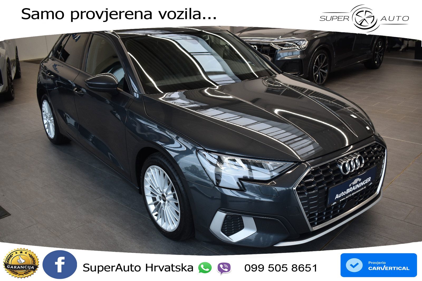 Audi A3 35 TDI (150 KS) S tronic LED+GR SJED+ACC