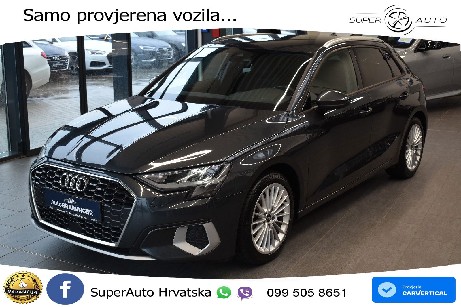 Audi A3 35 TDI (150 KS) S tronic LED+GR SJED+ACC