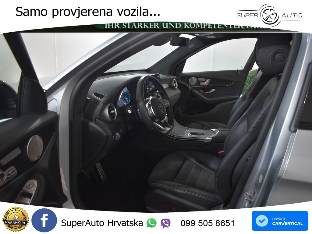 Mercedes GLC 300e (320 KS) 4MATIC 9G-TRONIC AMG ZRAČNI+ACC+GR SJED+360+PANO