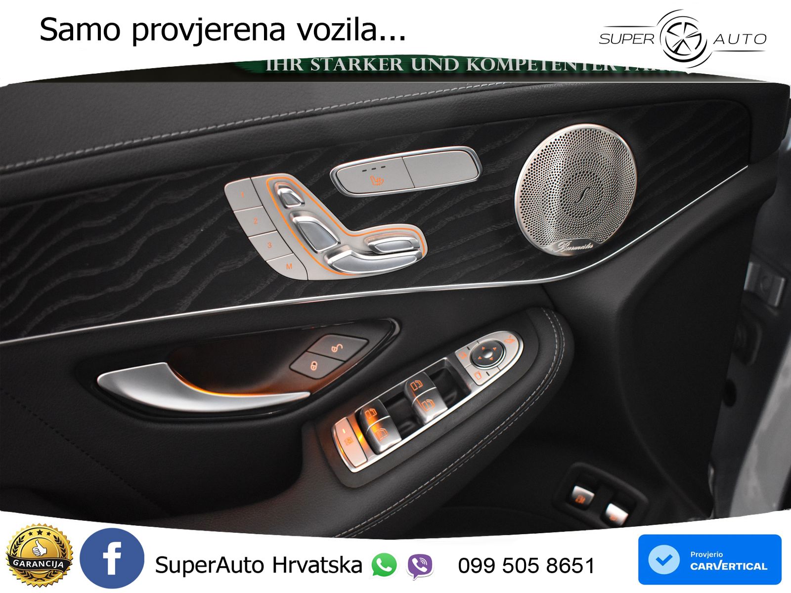 Mercedes GLC 300e (320 KS) 4MATIC 9G-TRONIC AMG ZRAČNI+ACC+GR SJED+360+PANO