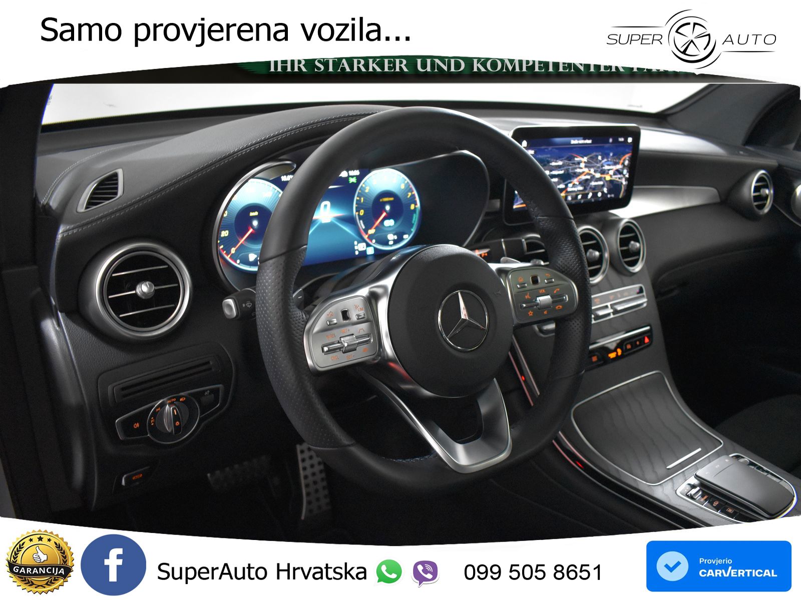 Mercedes GLC 300e (320 KS) 4MATIC 9G-TRONIC AMG ZRAČNI+ACC+GR SJED+360+PANO