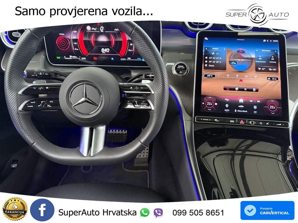 Mercedes GLC 200 (204 KS) 4MATIC 9G-TRONIC AMG LED+GR SJED+ACC