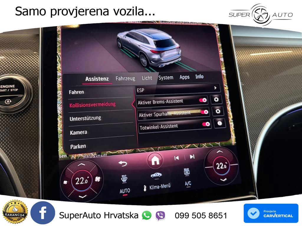 Mercedes GLC 200 (204 KS) 4MATIC 9G-TRONIC AMG LED+GR SJED+ACC