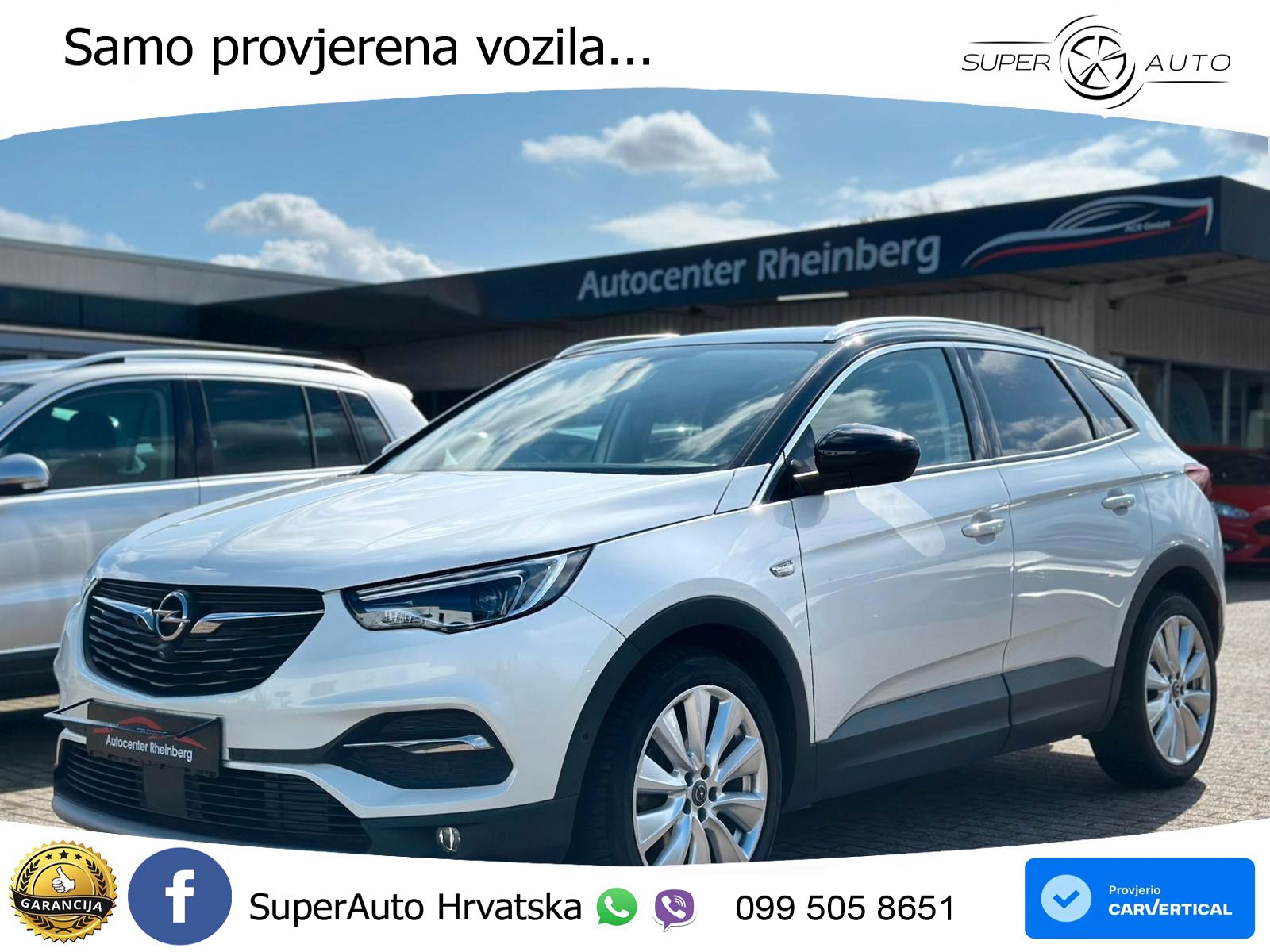 Opel Grandland X 2.0d (177 KS) Automatic LED+GR SJED+ACC