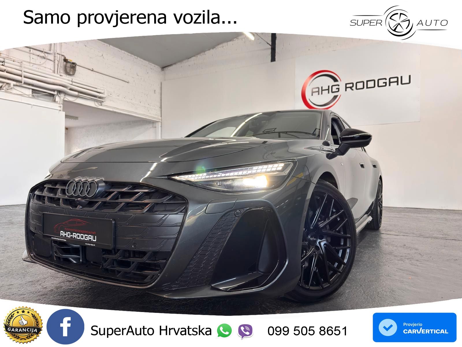 Audi A6 2.0 TFSI (204 KS) S tronic LED+GR SJED+ACC