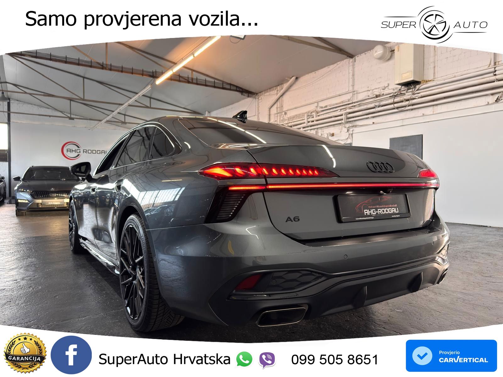 Audi A6 2.0 TFSI (204 KS) S tronic LED+GR SJED+ACC