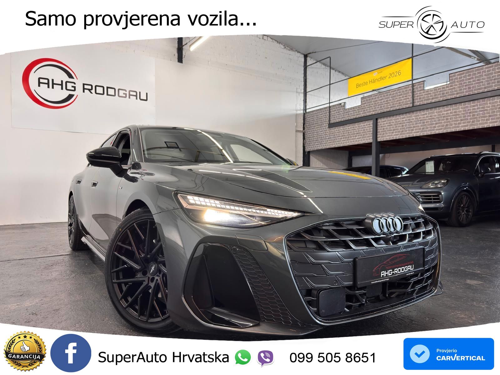 Audi A6 2.0 TFSI (204 KS) S tronic LED+GR SJED+ACC