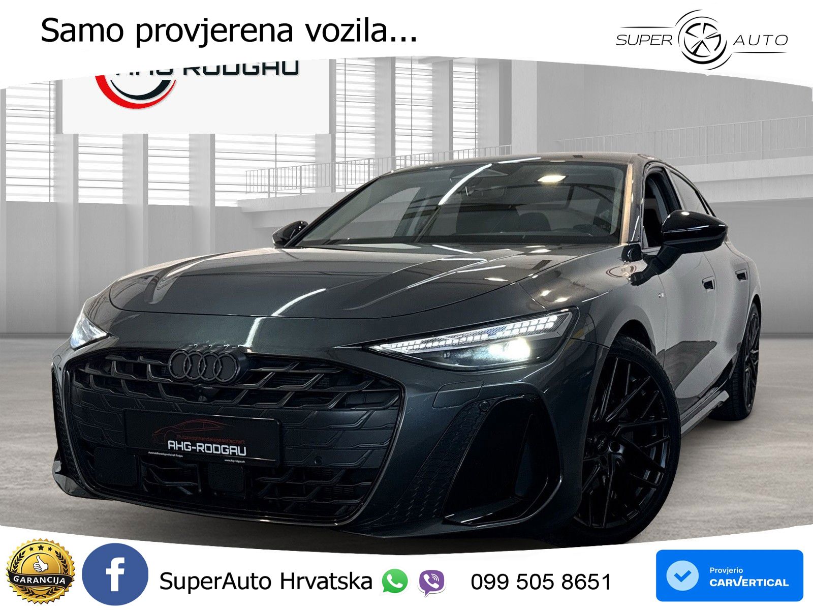 Audi A6 2.0 TFSI (204 KS) S tronic LED+GR SJED+ACC
