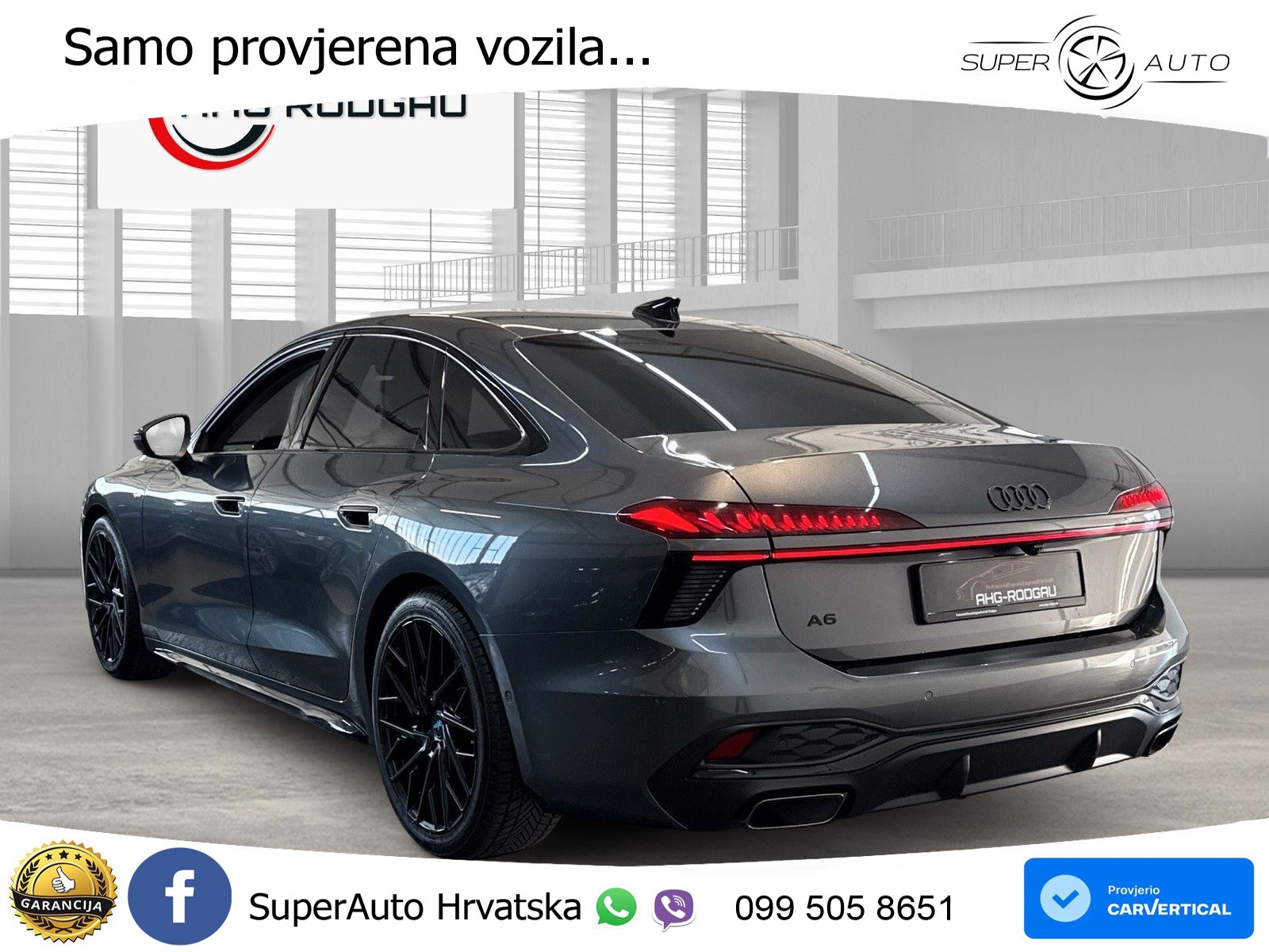 Audi A6 2.0 TFSI (204 KS) S tronic LED+GR SJED+ACC