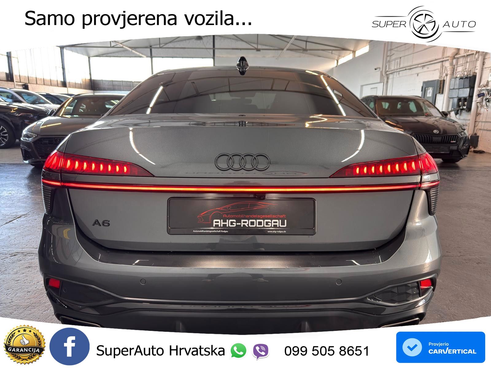 Audi A6 2.0 TFSI (204 KS) S tronic LED+GR SJED+ACC