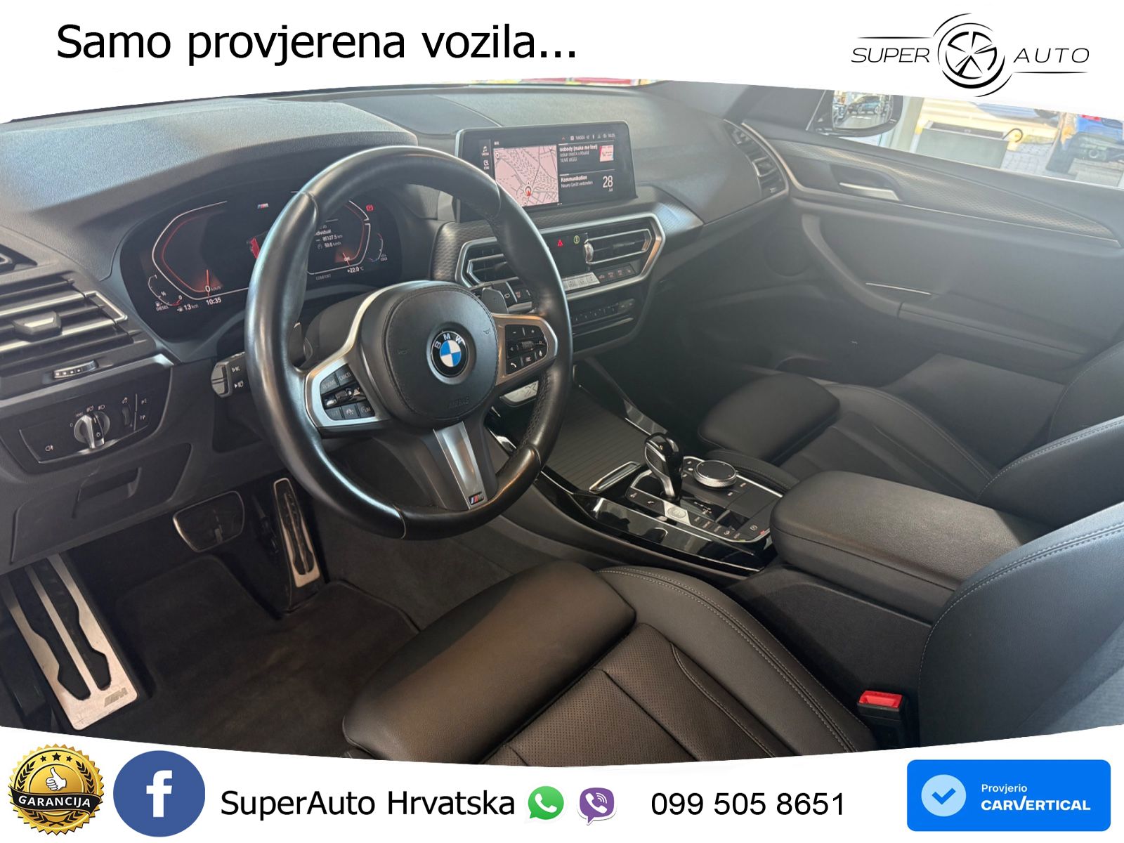 BMW X3 20d xDrive Steptronic M Sport LED+GR SJED+ACC