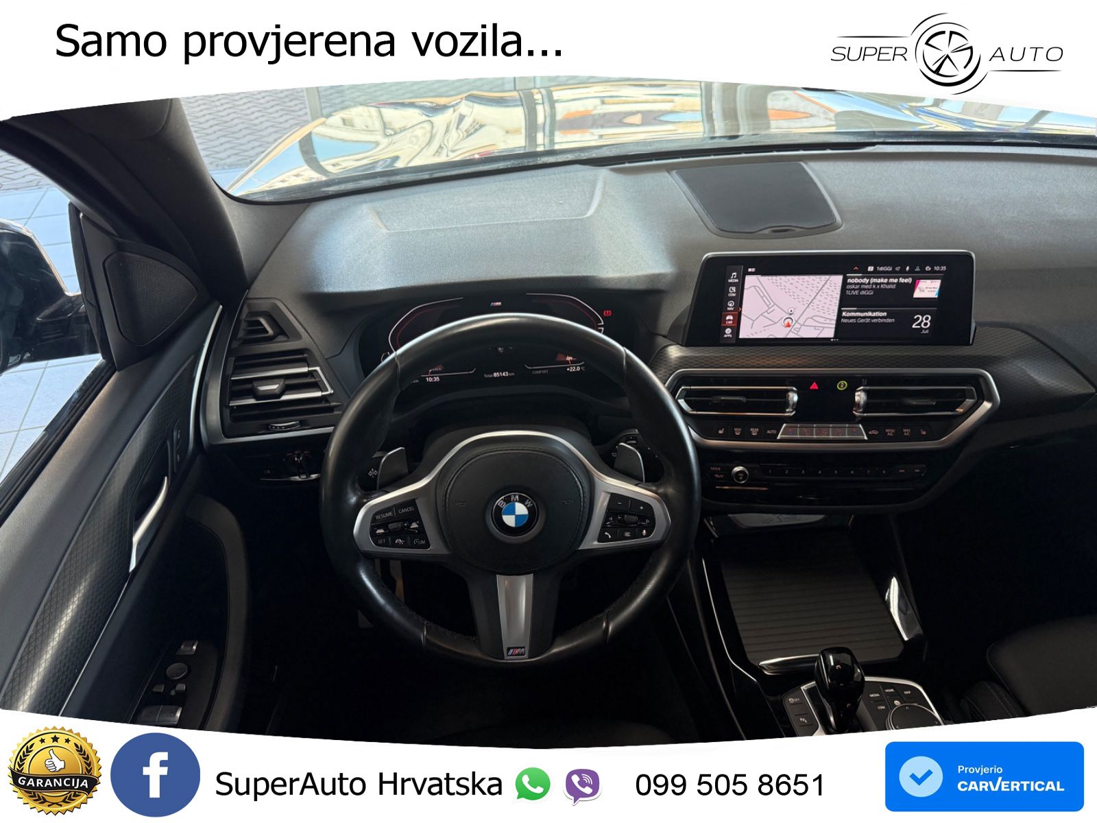BMW X3 20d xDrive Steptronic M Sport LED+GR SJED+ACC