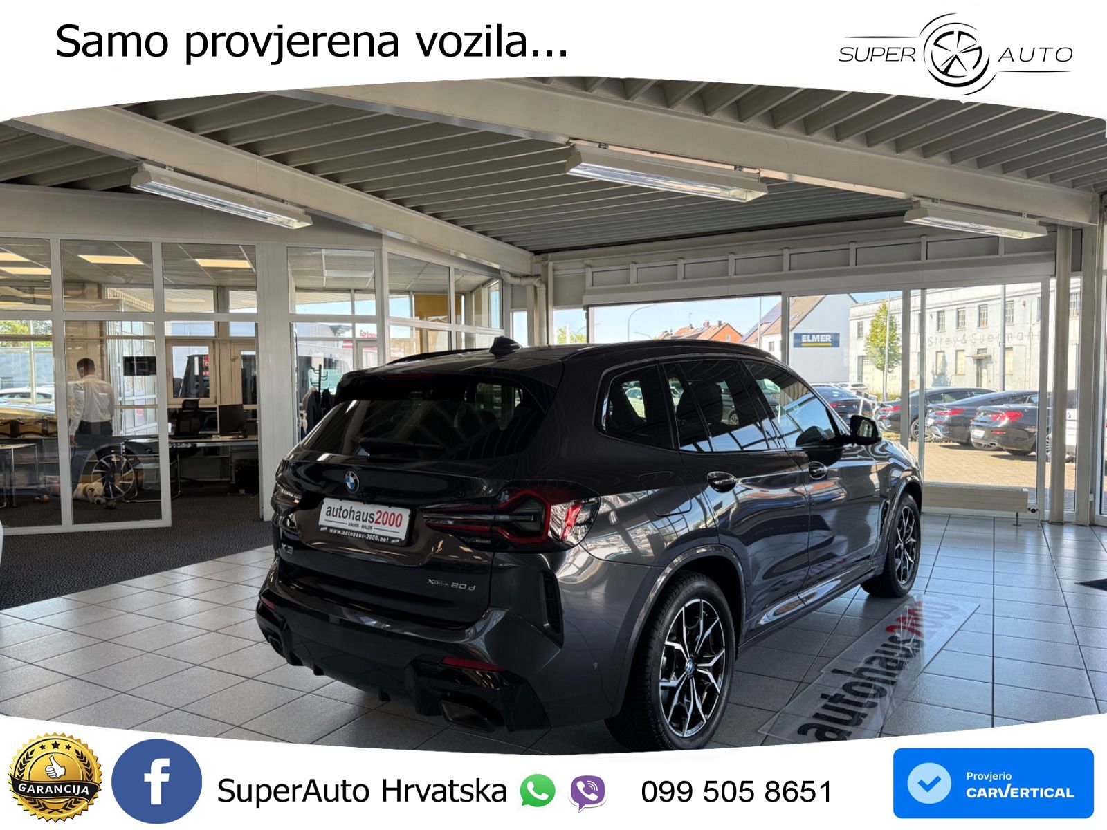 BMW X3 20d xDrive Steptronic M Sport LED+GR SJED+ACC