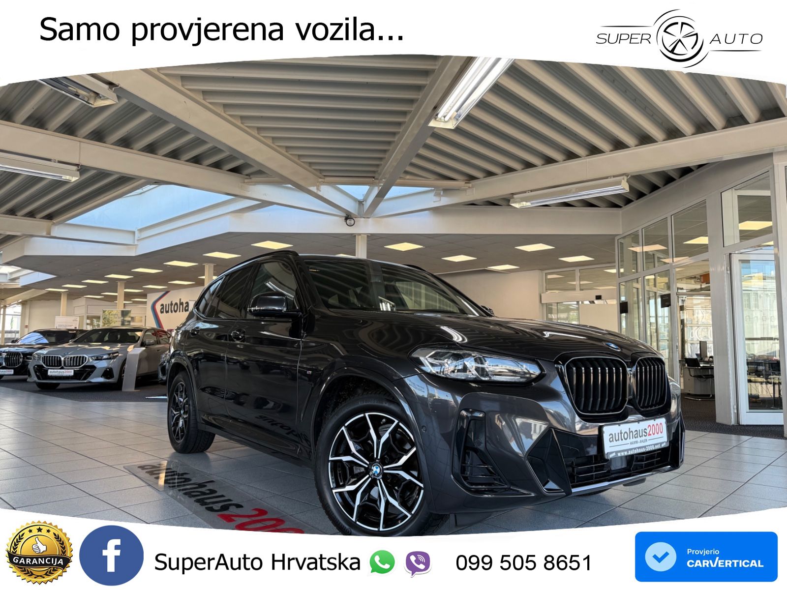 BMW X3 20d xDrive Steptronic M Sport LED+GR SJED+ACC