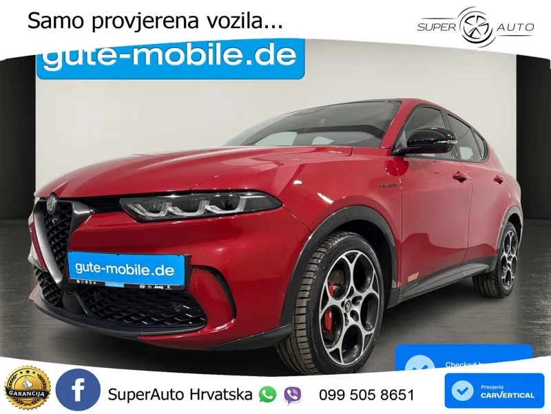 Alfa Romeo Tonale 1.5 VGT (160 KS) 48V-Hybrid TCT ACC+GR SJED+360+PANO