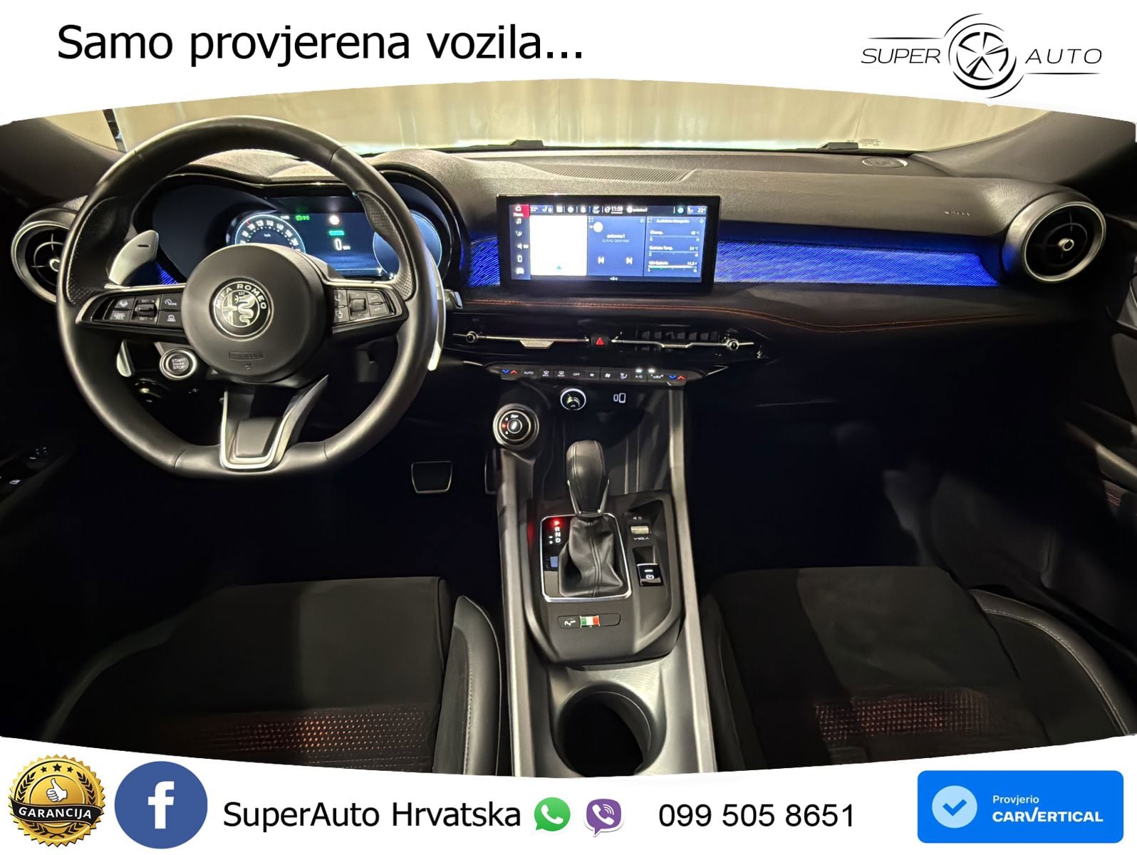 Alfa Romeo Tonale 1.5 VGT (160 KS) 48V-Hybrid TCT ACC+GR SJED+360+PANO