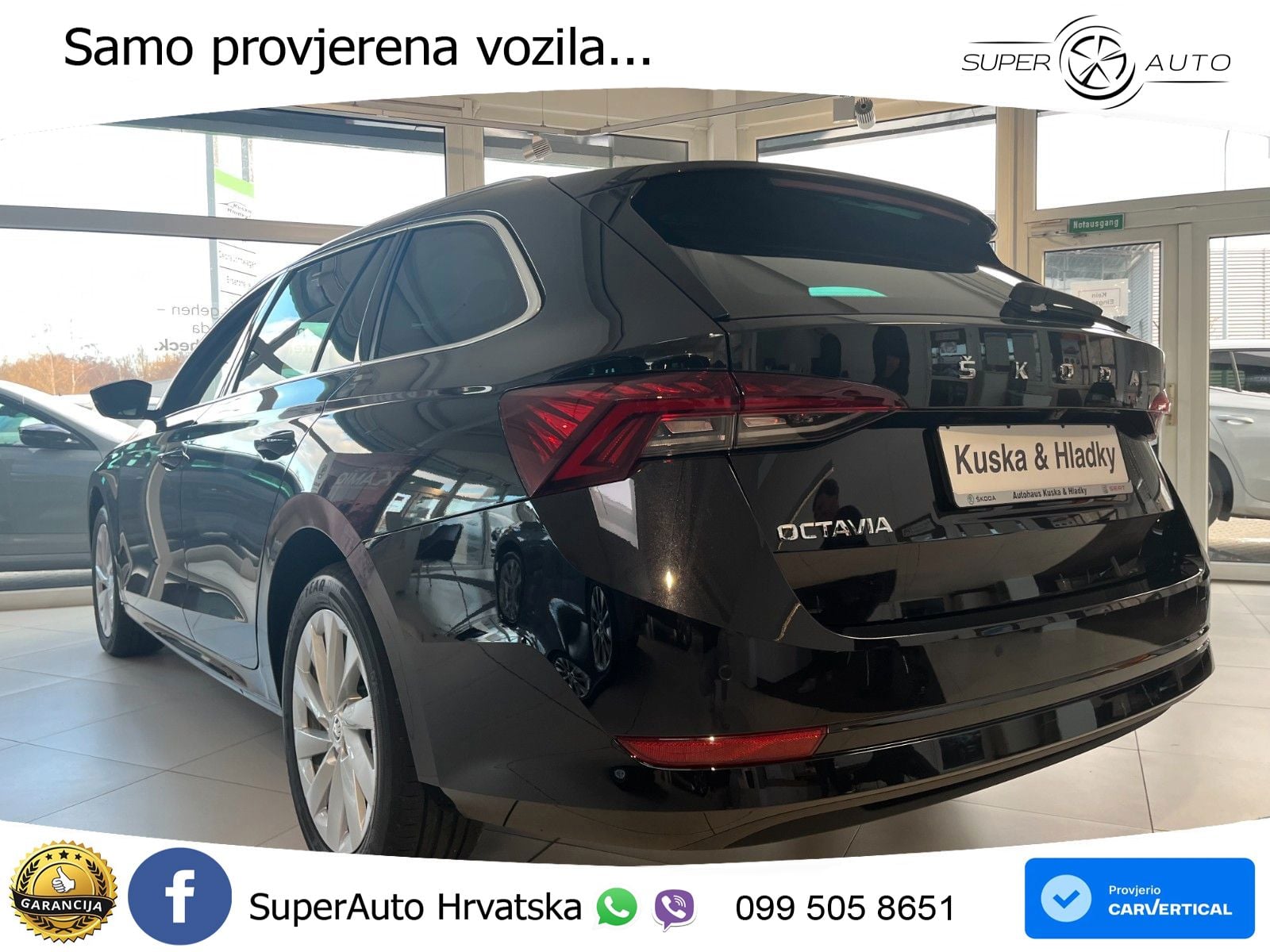 Škoda Octavia Combi 2.0 TDI (150 KS) DSG LED+GR SJED+ACC