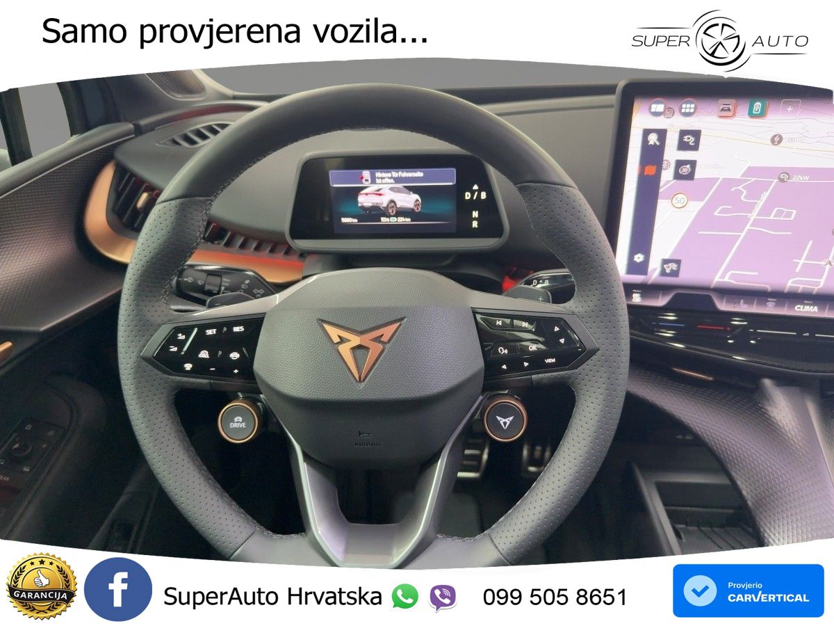 Cupra Tavascan 82 kWh (340 KS)  4WD VZ LED+GR SJED+ACC