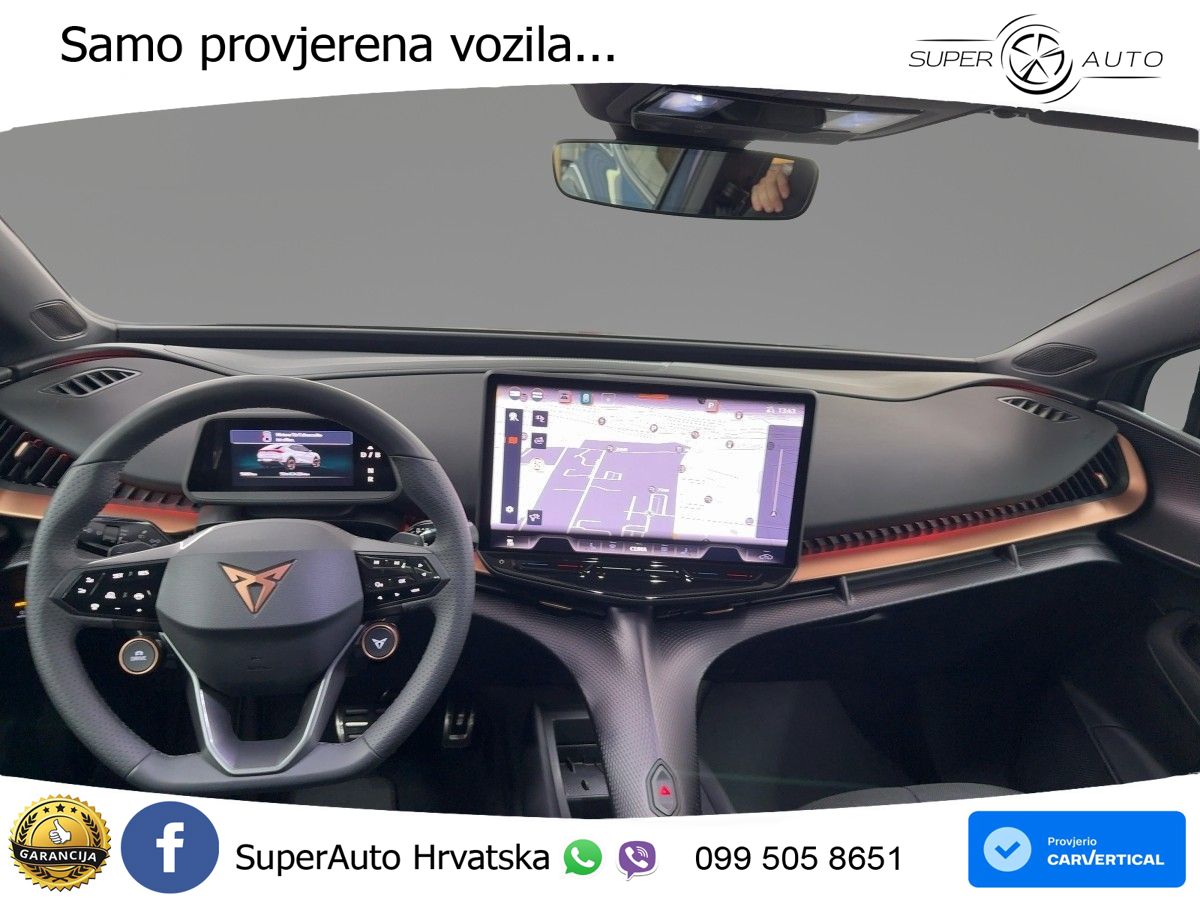 Cupra Tavascan 82 kWh (340 KS)  4WD VZ LED+GR SJED+ACC