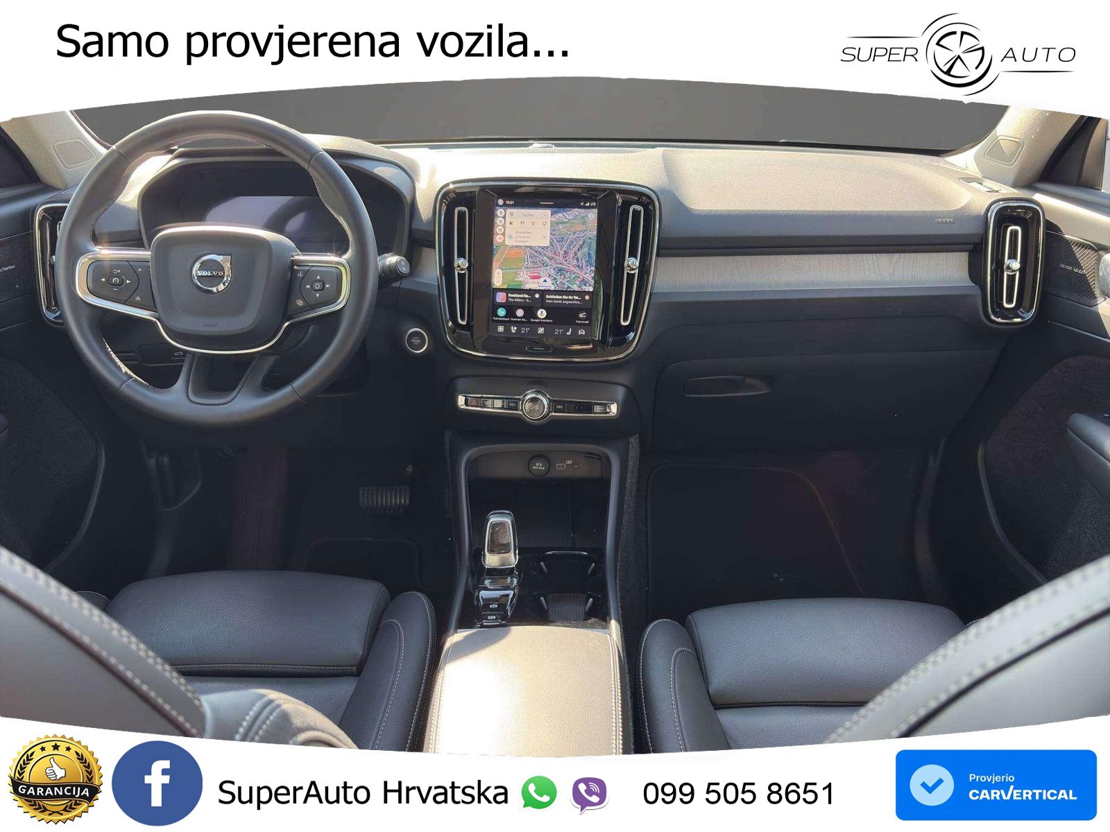 Volvo XC40 2.0 B3 163 KS Automatic ACC+GR SJED+360+PANO