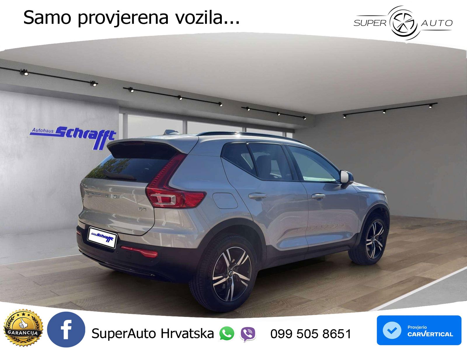 Volvo XC40 2.0 B3 163 KS Automatic ACC+GR SJED+360+PANO