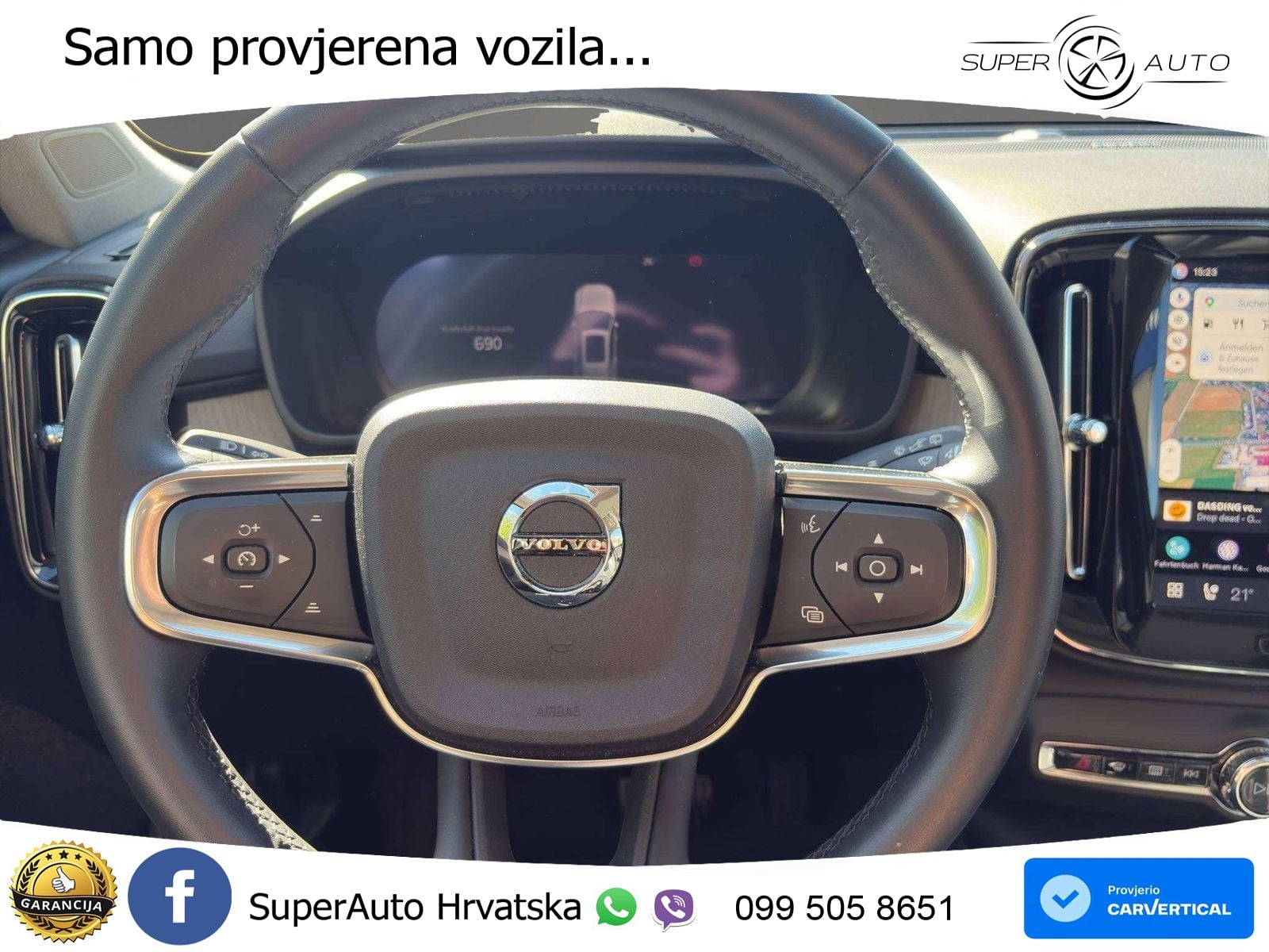 Volvo XC40 2.0 B3 163 KS Automatic ACC+GR SJED+360+PANO