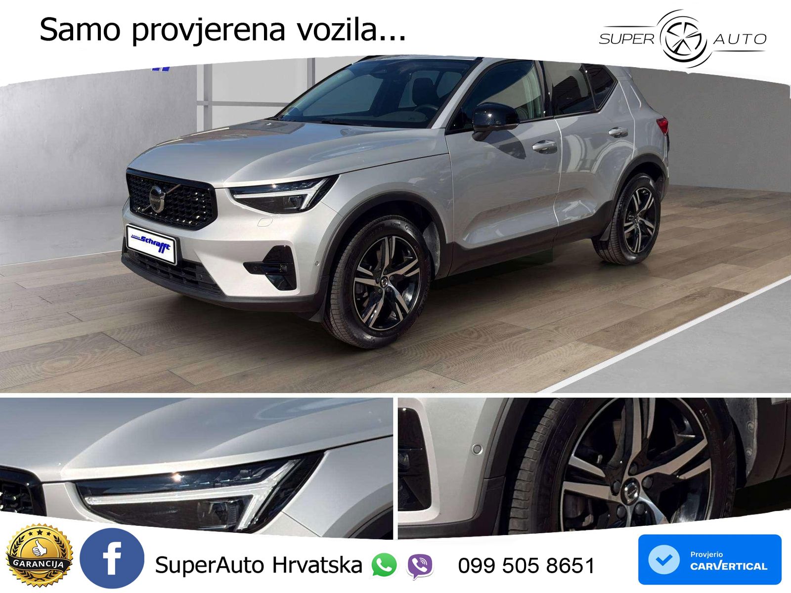 Volvo XC40 2.0 B3 163 KS Automatic ACC+GR SJED+360+PANO