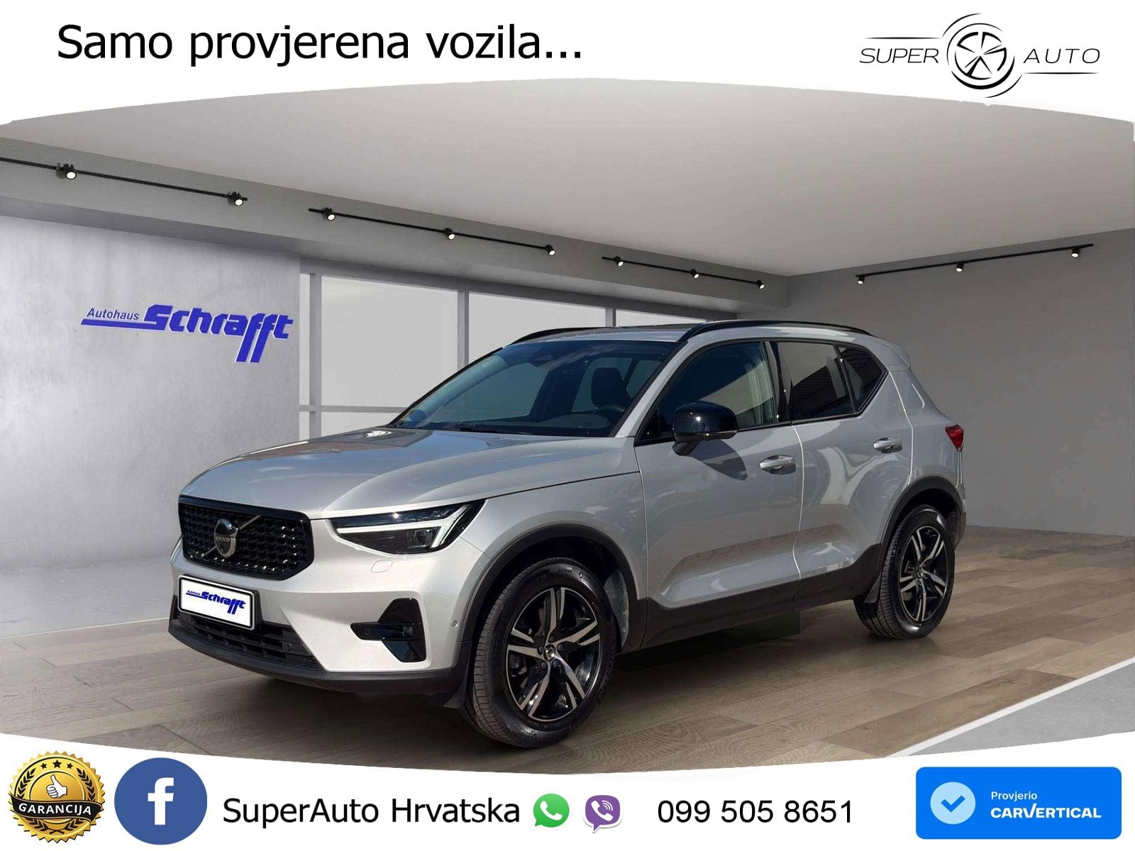 Volvo XC40 2.0 B3 163 KS Automatic ACC+GR SJED+360+PANO